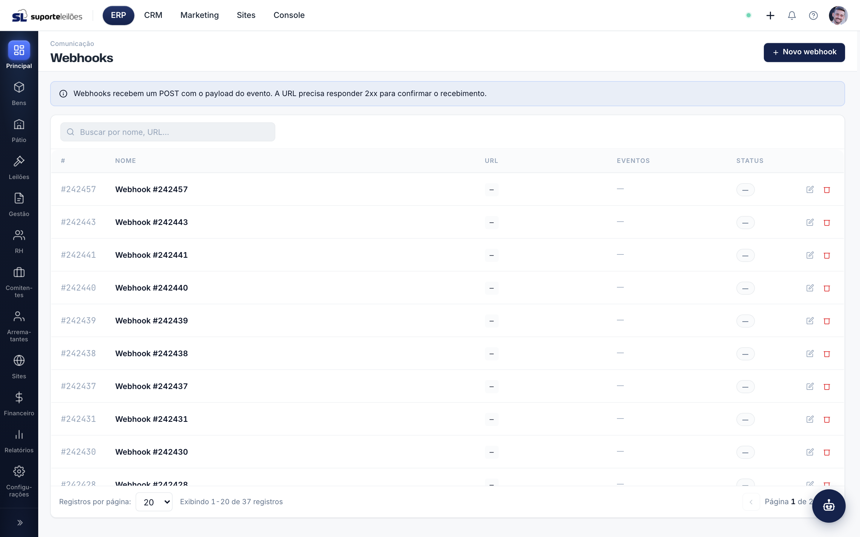 Webhooks