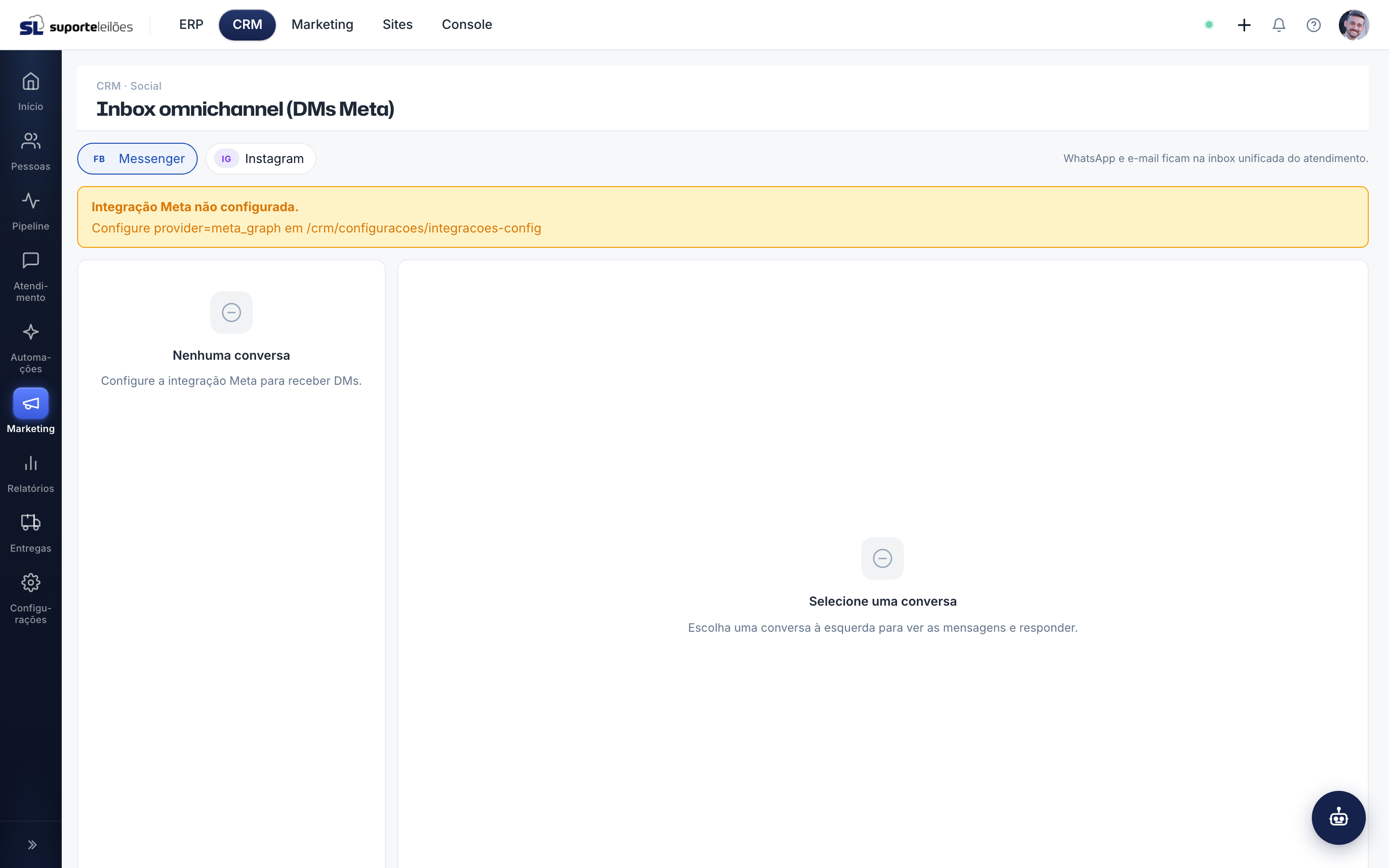 Inbox omnichannel