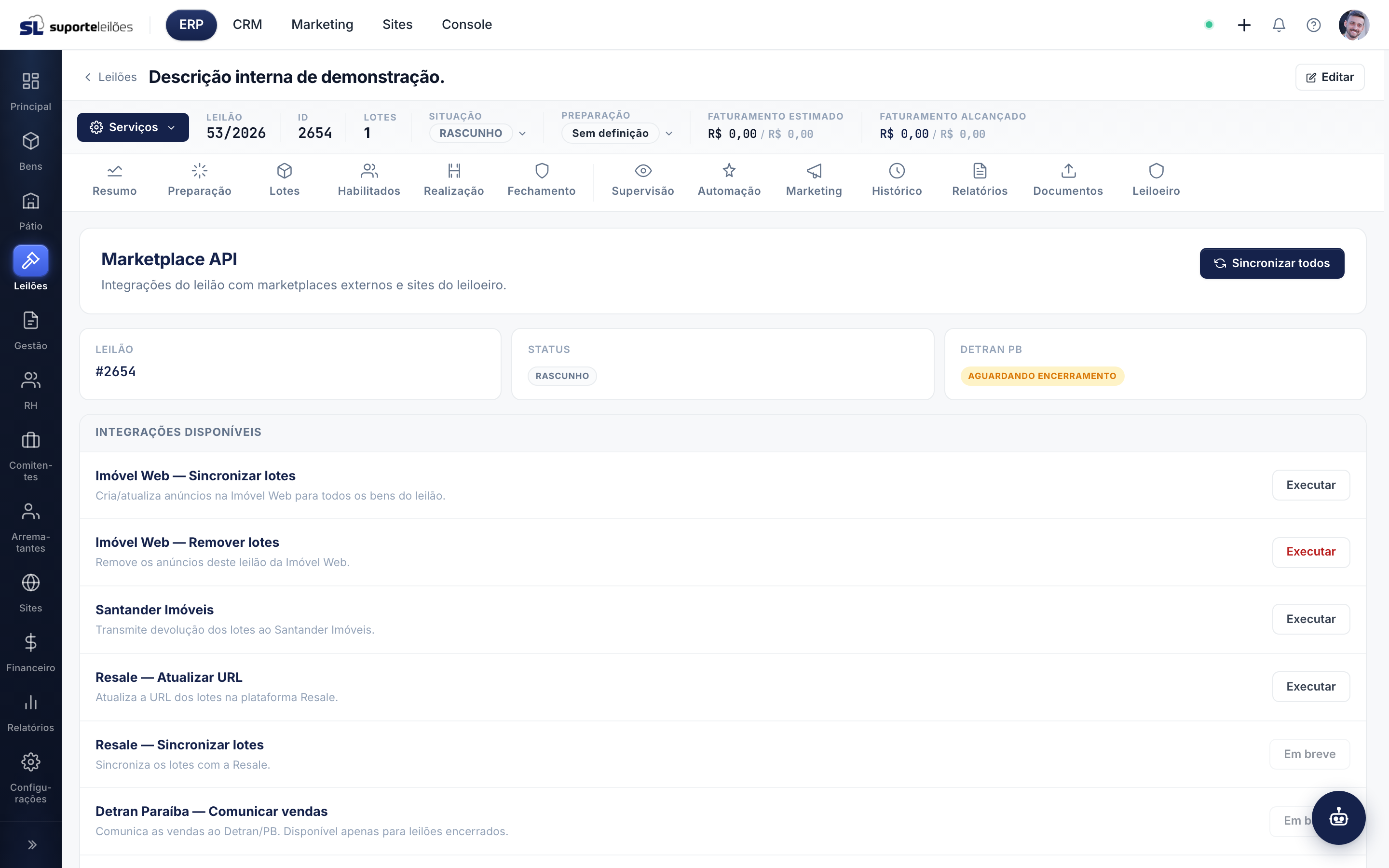 Marketplace API